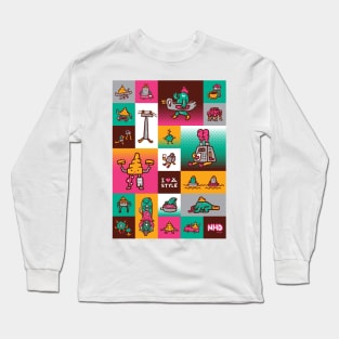 I love Lanna style Long Sleeve T-Shirt